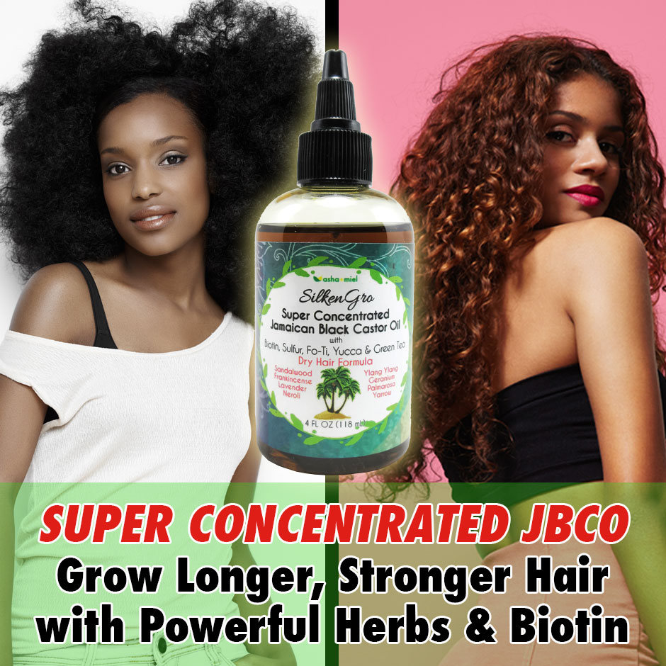 Super Concentrated Jamaican Black Castor Oil Biotin Sulfur