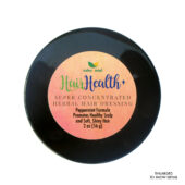 Super Concentrated Herbal Hair Jelly Peppermint Formula, 2 oz jar with label