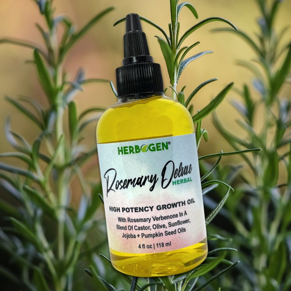 Rosemary Deluxe Hair Oil, Hair Growth Oil, Hair Serum, Rosemary Verbenone