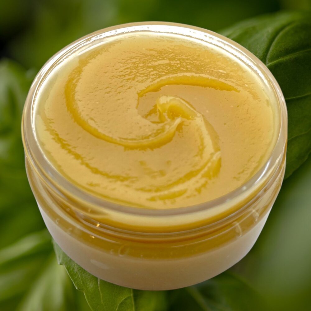 Herbogen Herbal Hair Balm With Beeswax, Herbal Styling Wax, Herbal Pomade, Stinging Nettle