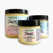 Flourish Concentrated Sulfur Hair Care Butter, Sublimed Sulfur, Shea Butter, Castor Oil