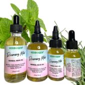 Rosemary & Mint Hair Oil, Hair Growth, Castor Oil