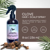 Clove Hair Growth Spray for Stronger Hair | Natural Hair Growth Treatment | Herbal Hair Care Solution | Clove Leave In Conditioner